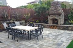 Outdoor Fireplace and Patio in Vancouver WA
